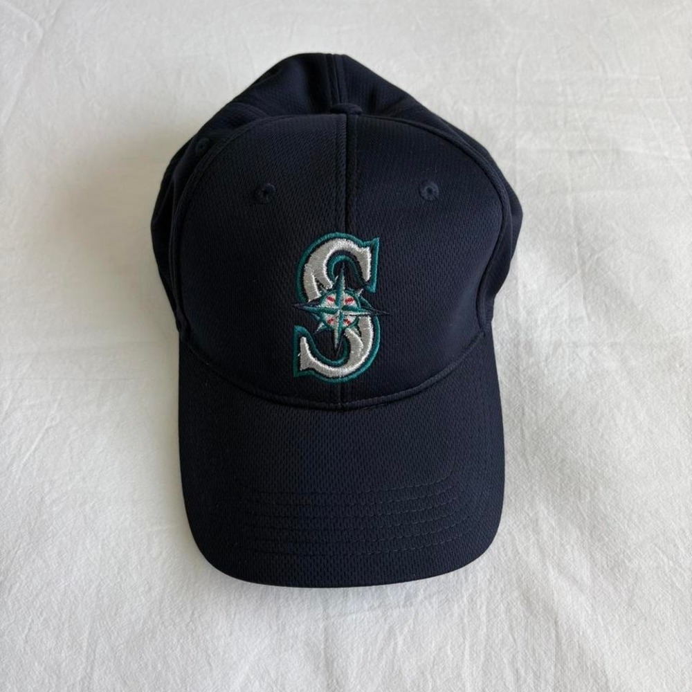 OC Sports Seattle Mariners MLB Navy Blue Mesh Baseball Cap OSFM